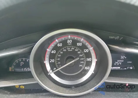 2014 Mazda Mazda3 I Touring z USA, uszkodzony, nr VIN JM1BM1V76E1172236